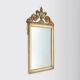 Miroir de style Napoléon III du XXe siècle en bois avec miroir à facettes, France