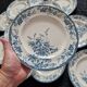 13 Longwy Azaleas dinner plates