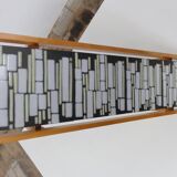 Table low mid-century tiled ceramic, Germany