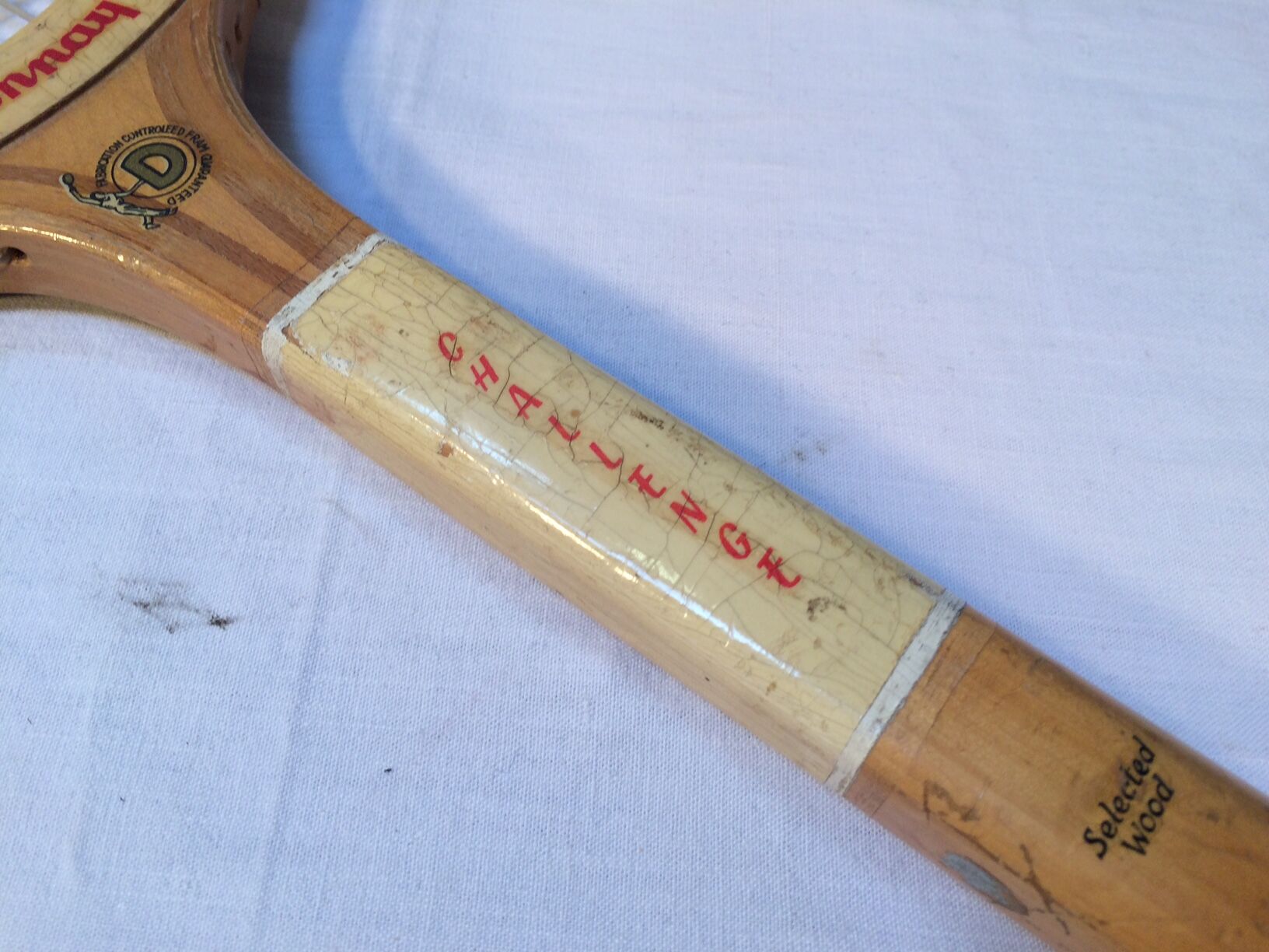 Donnay Challenge vintage wooden racket