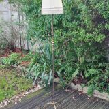 Lampadaire en laiton tripode