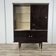 1950s rosewood display cabinet