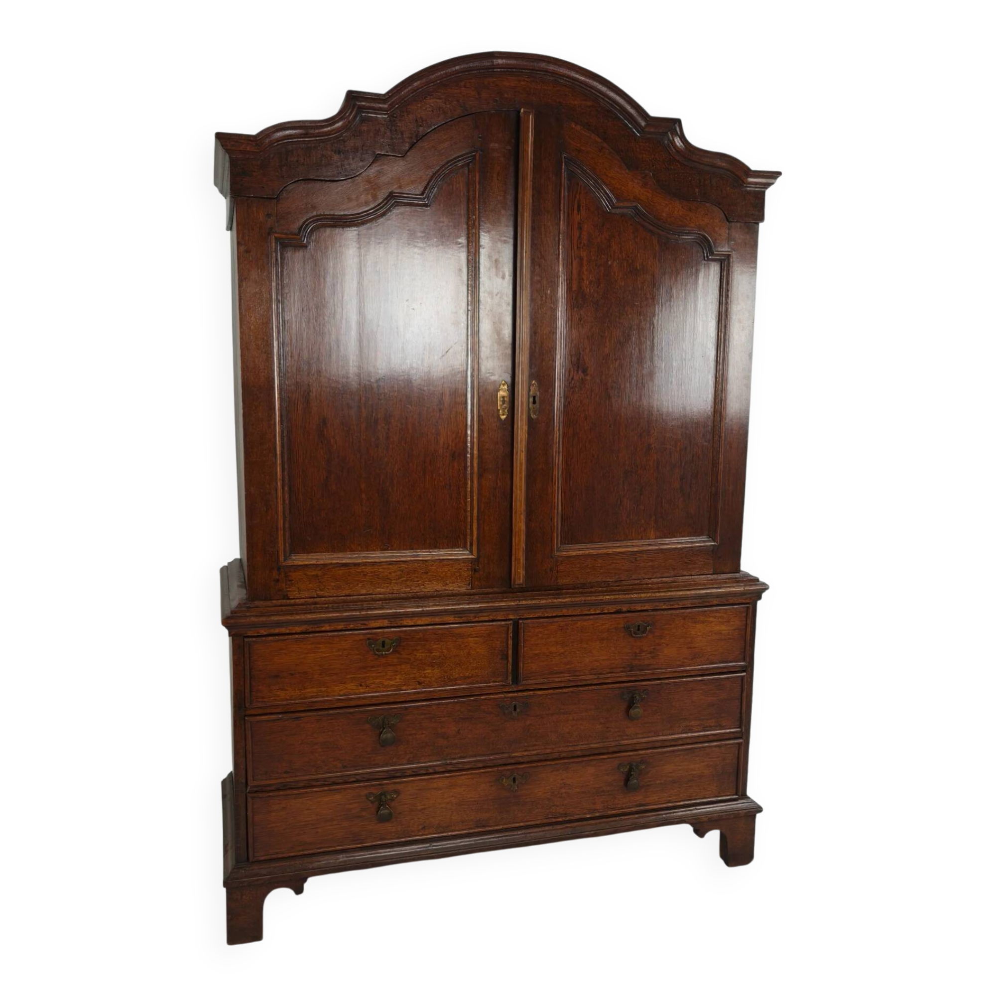 Rare Dutch 18th century oak cabinet – “Luierkabinet”