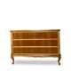 Commode italienne en noyer du milieu du siècle, années 1960.