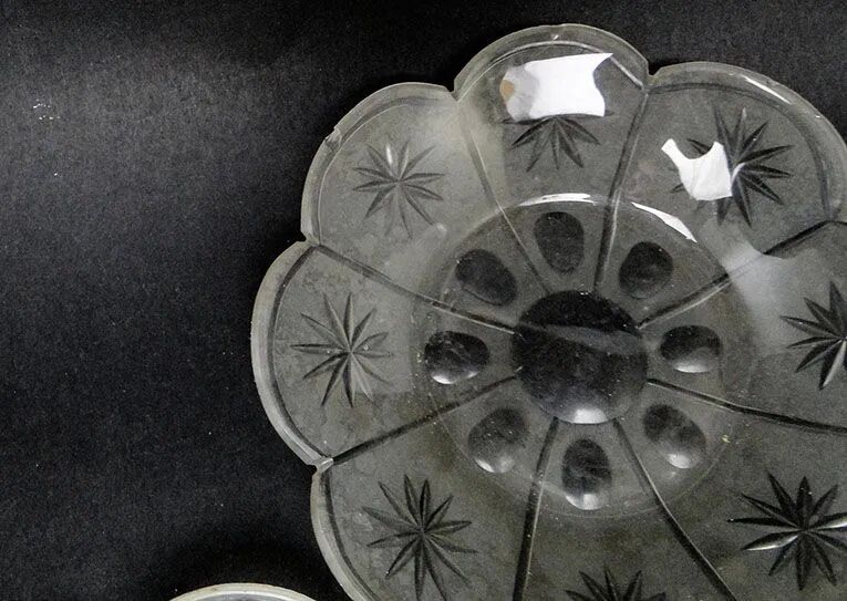 B1A set of 6 plates in Biedermeier style