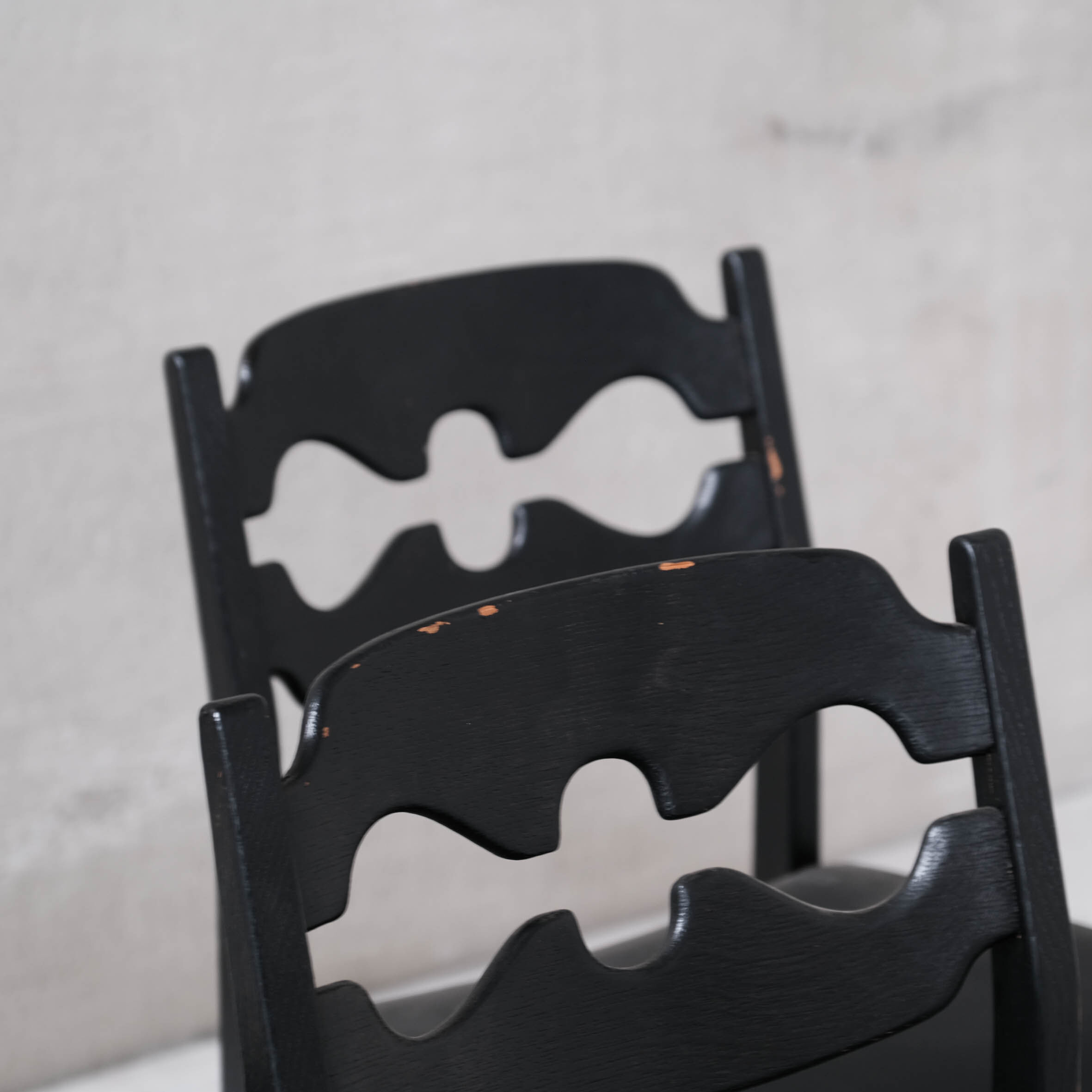 Oak Danish Dining Chairs production Nyrup Mobelfabrik