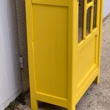 Glass-glazed Parisian wardrobe 1950