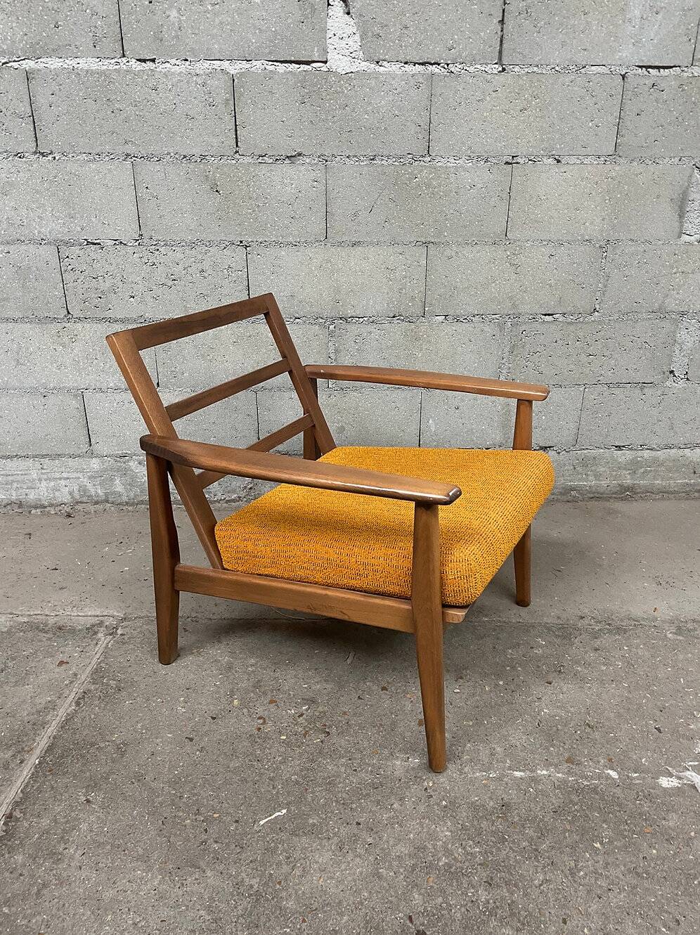 Saffron armchair pair