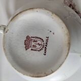 Saint-Amand & Hamage antique sugar bowl – Campanule rouge model