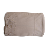 Drap broderie hirondelle, colori  rose"nude"