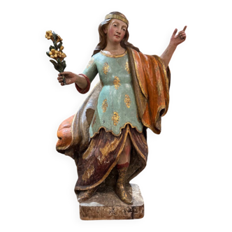 Sculpture en bois Saint Martyr, XVIIIème s.