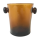 Blown glass ice bucket