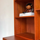 Vintage bookcase - wall cabinet teak Peter Løvig