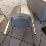 Achille armchairs in leather