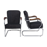 Set of two Mid Century Armchairs made in 1960s Czechia by Kovona