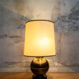 Lampada in ottone e smalto Italia Anni '40
