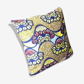 Housse coussin wax chic 40x40cm