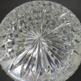 Vase / Bucket with champagne molded glass / vintage