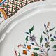 Cake dish / round Gien model Rouen Sainfoin, 1990