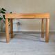Bureau vintage en orme et chrome