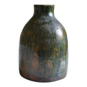 Vase en céramique signature