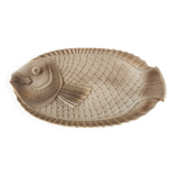 Plat de présentation poisson, 1970s, Sarreguemines