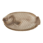 Fish presentation dish, 1970s, Sarreguemines