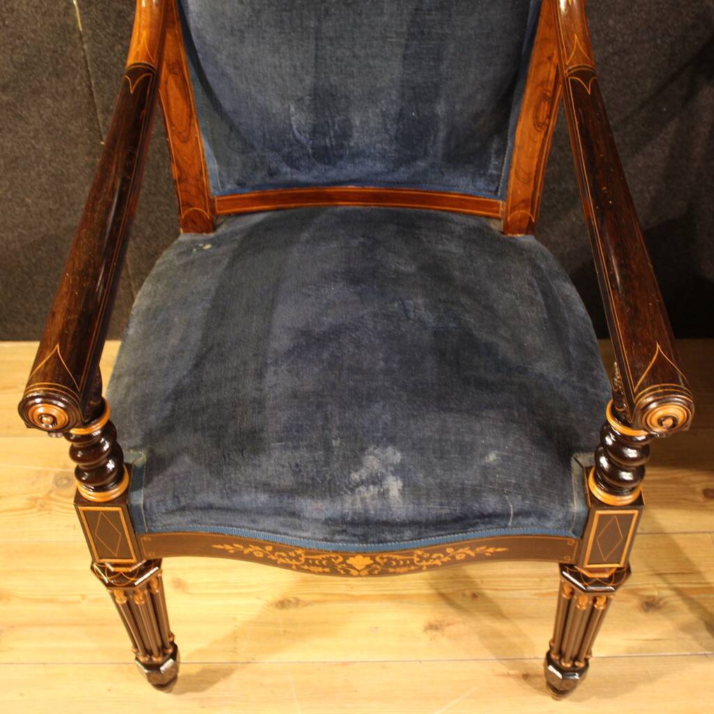 Pair of 19th century French armchairs
