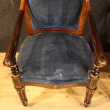 Pair of 19th century French armchairs