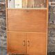 Vintage oak secretary – Scandinavian design – 1950s/60s
