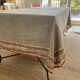 Grande nappe imprimée 12 pers.- MIE - Coton - 170x230 cm