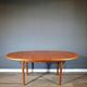 McIntosh Oblong Teak Extending Table.