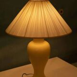 Vintage 1970s bohemian ceramic table lamp.