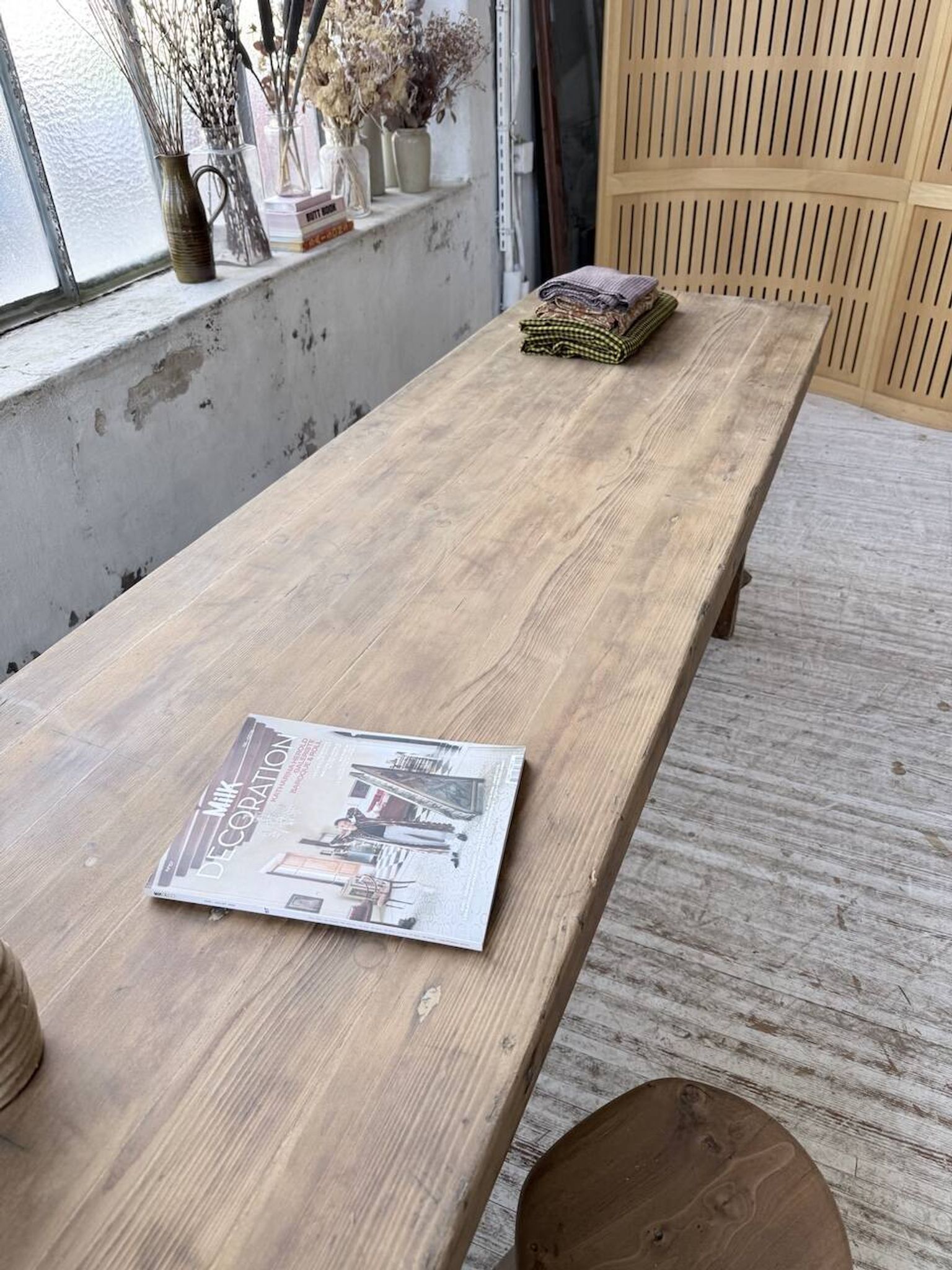 1950 XL folding farmhouse table in pine