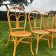 Vintage rattan chair set