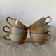 6 stoneware cups