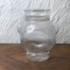Glass jar candy box biscuit in the shape of bear head
