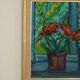 Oil on canvas "Fönster", Knut Lindström 1973