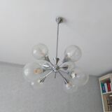 Vintage sputnik chandelier 70'S , 8 lights