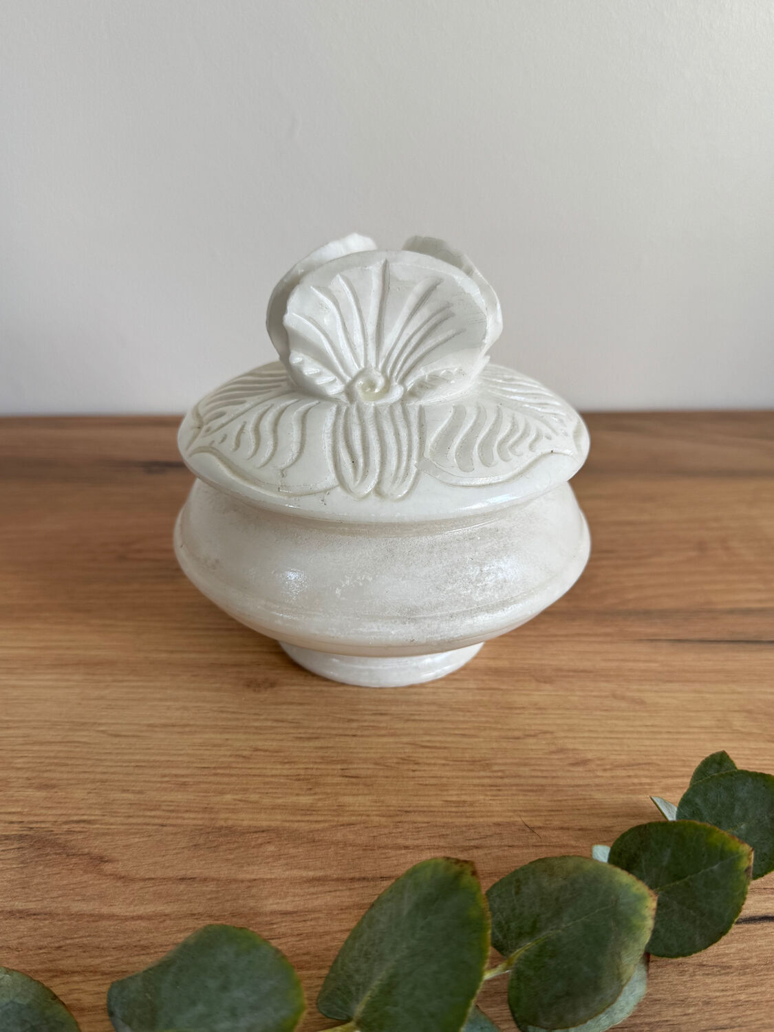Vintage alabaster box