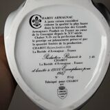 Vintage 80s Haviland Castel decanter & miniature duo from Sandoz for Chabot