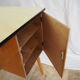 Bureau en bois plateau formica des années 60