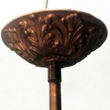 Old chandelier with 10-branch tassels