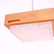 Eastern Bloc Brutalist Pendant Lamp, 1970s, Czechoslovakia