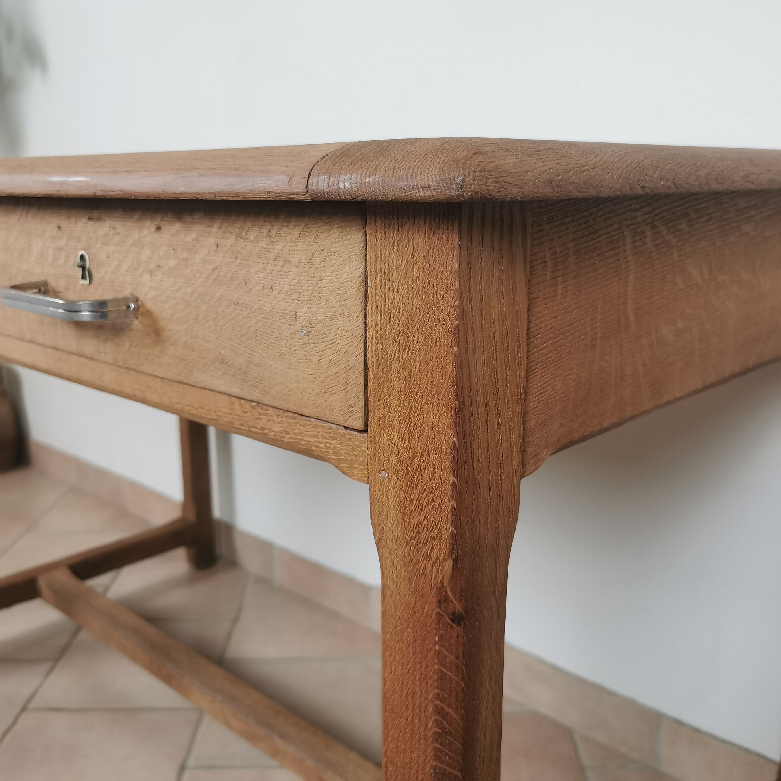 Solid oak desk