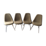 Series of 4 chairs DSX Charles Eames for Herman Miller, 1970
