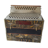 Former diatonic accordion Maugein Frères Tulle