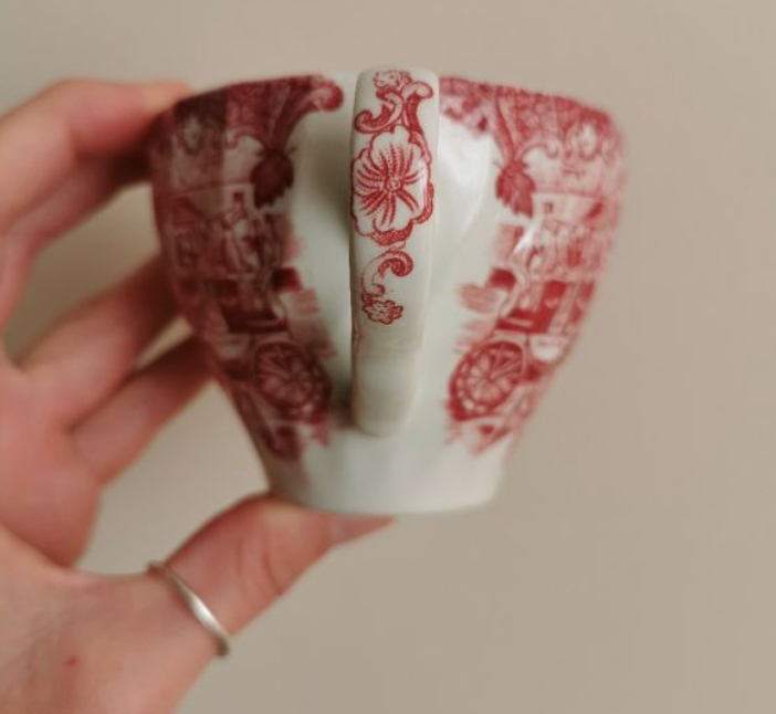 Vintage ironearth cups and cups Johnson Bros.