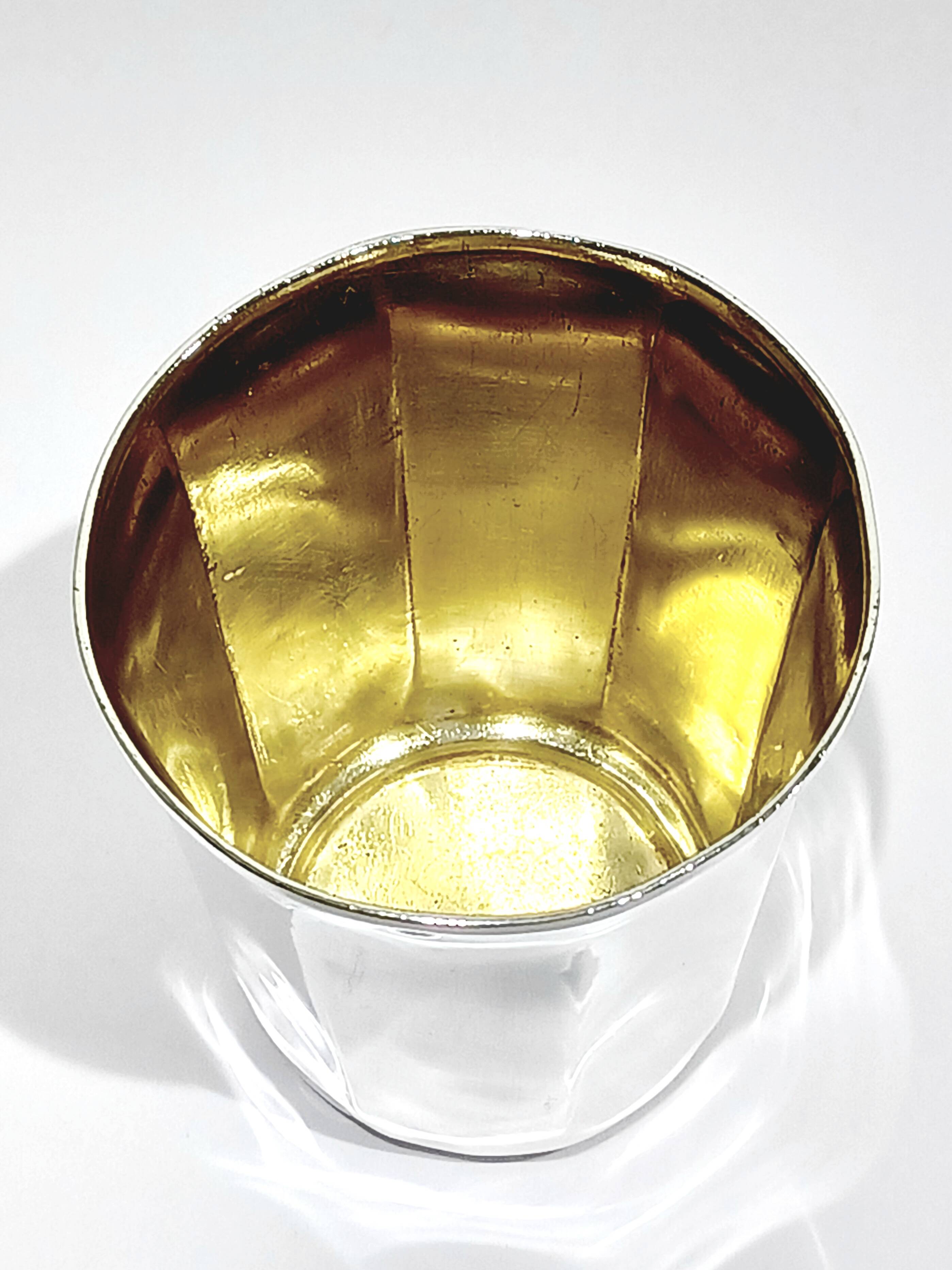 Maison Odiot - Art Deco solid silver cup