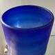 Vintage vase in two-tone glass paste